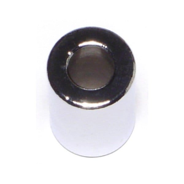 Round Spacer, Chrome Steel, 1 in Overall Lg, 5/16 in Inside Dia, 5 PK